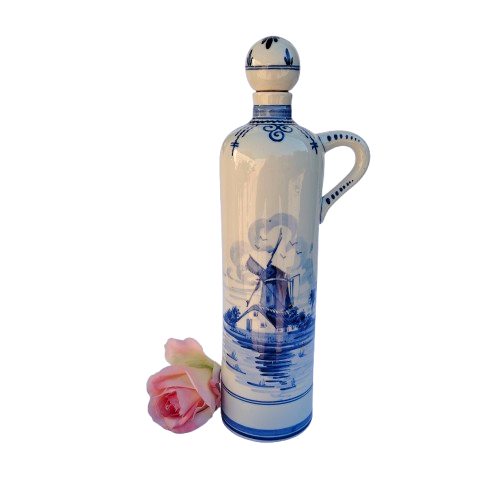 Delft Ewer Delfts Blauw Kruik Pitcher Decanter Liqueur Bottle