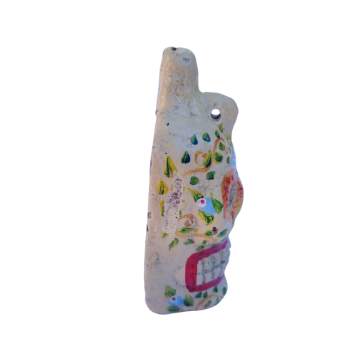 Mexican Pottery skull Head Day of the Dead