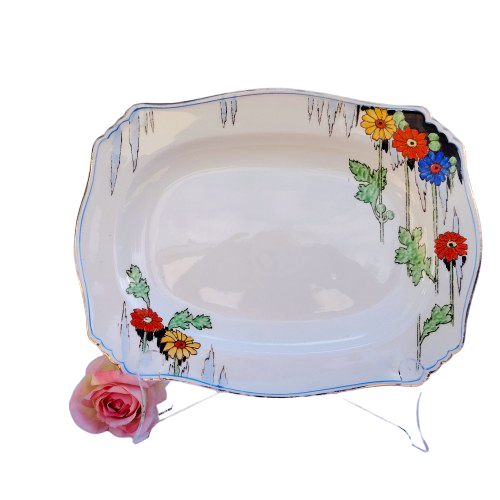 1930s Royal Winton Grimwades Art Deco Medium Platter