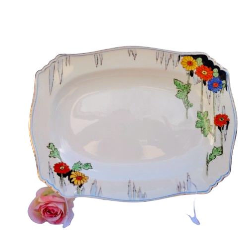 1930s Royal Winton Grimwades Art Deco Large Platter