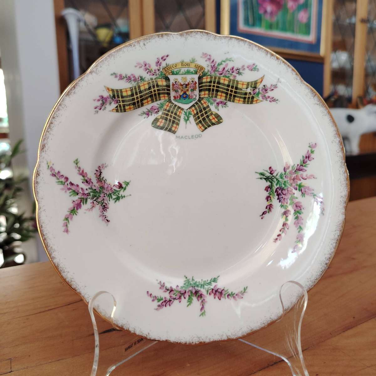 Royal Stafford Tea Trio Tartan Series Macleod