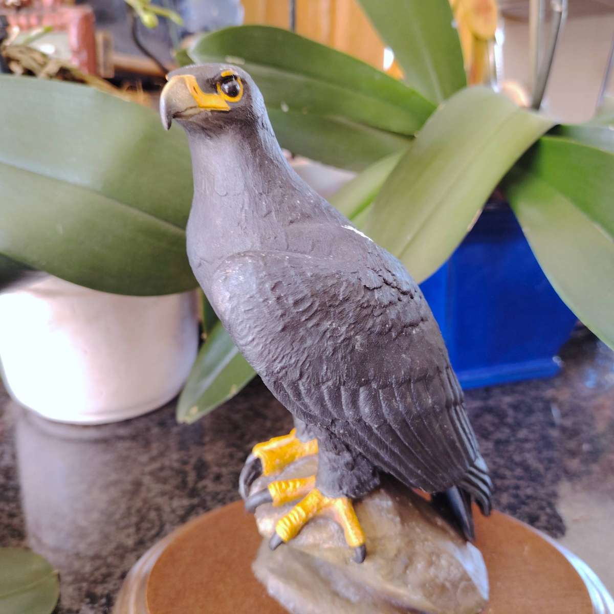 Limited edition Silkwood on Knysna Trust Black eagle figurine