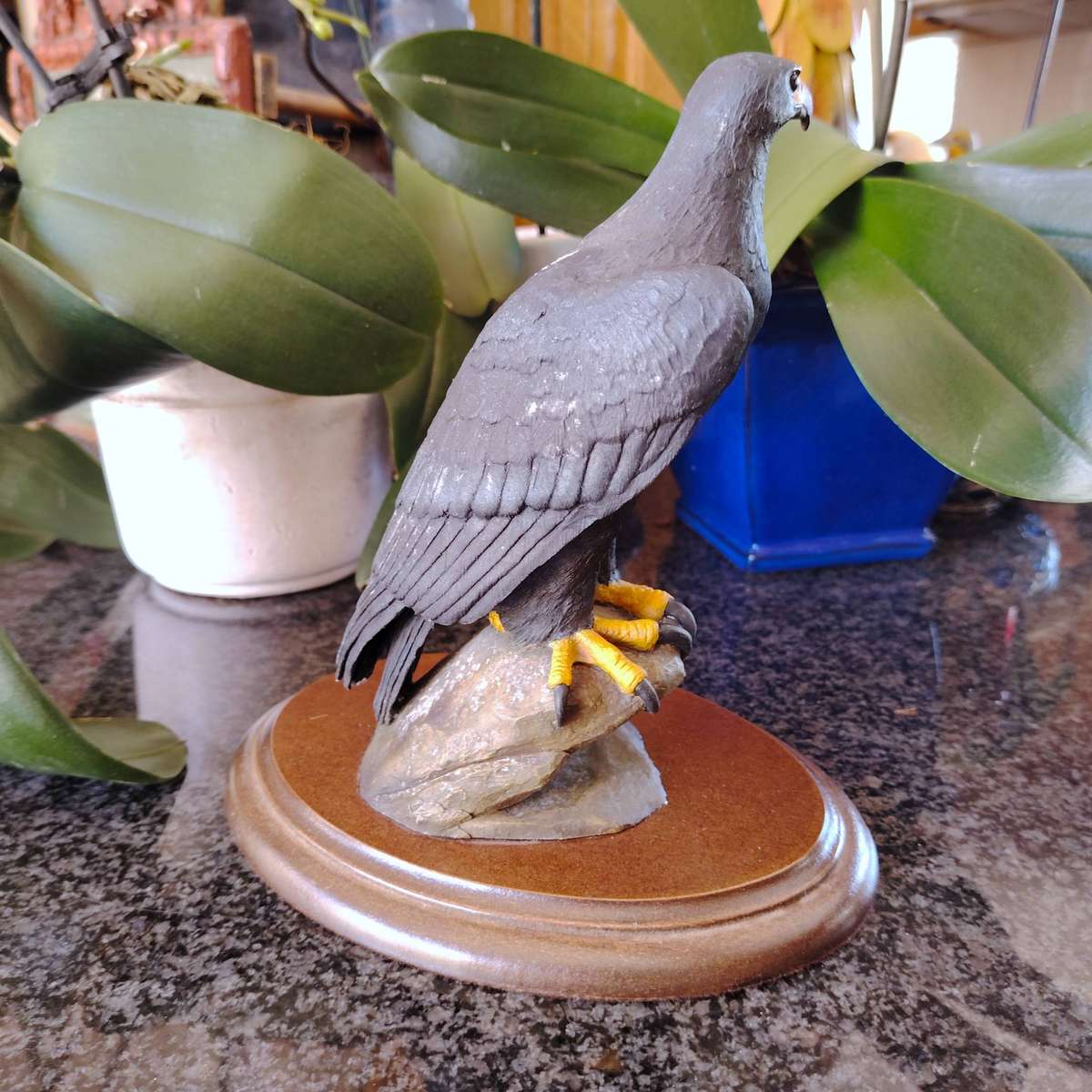 Limited edition Silkwood on Knysna Trust Black eagle figurine