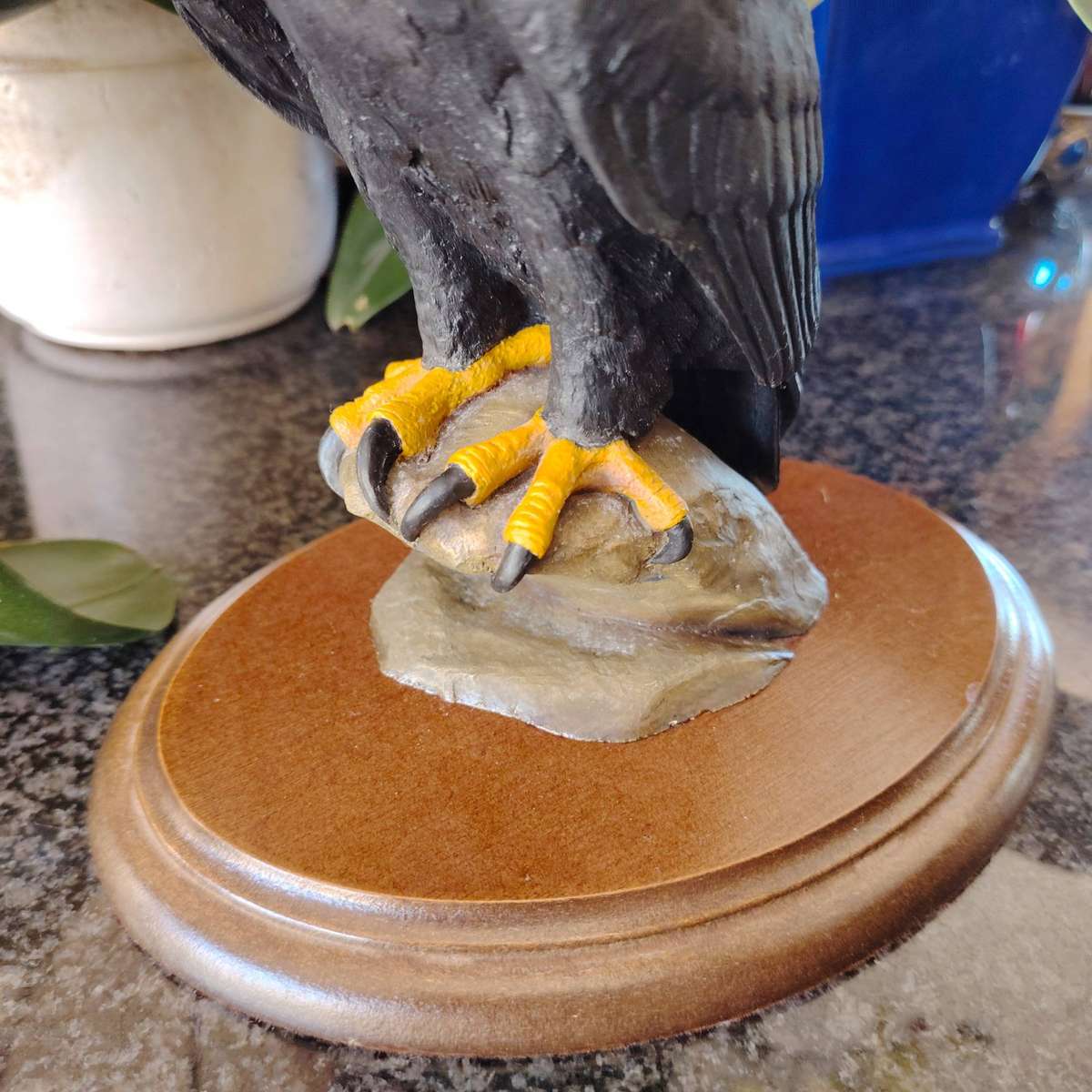 Limited edition Silkwood on Knysna Trust Black eagle figurine