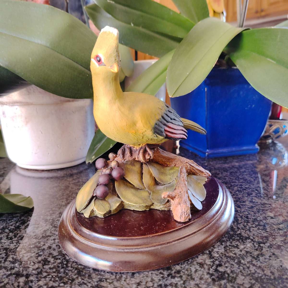 Limited edition Silkwood on Knysna Trust Knysna Lourie figurine