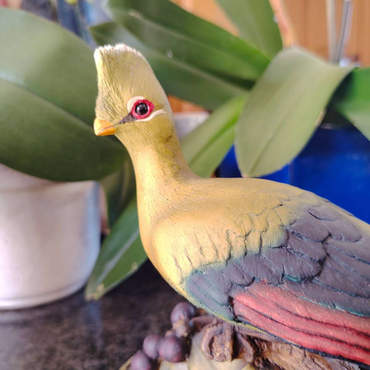 Limited edition Silkwood on Knysna Trust Knysna Lourie figurine