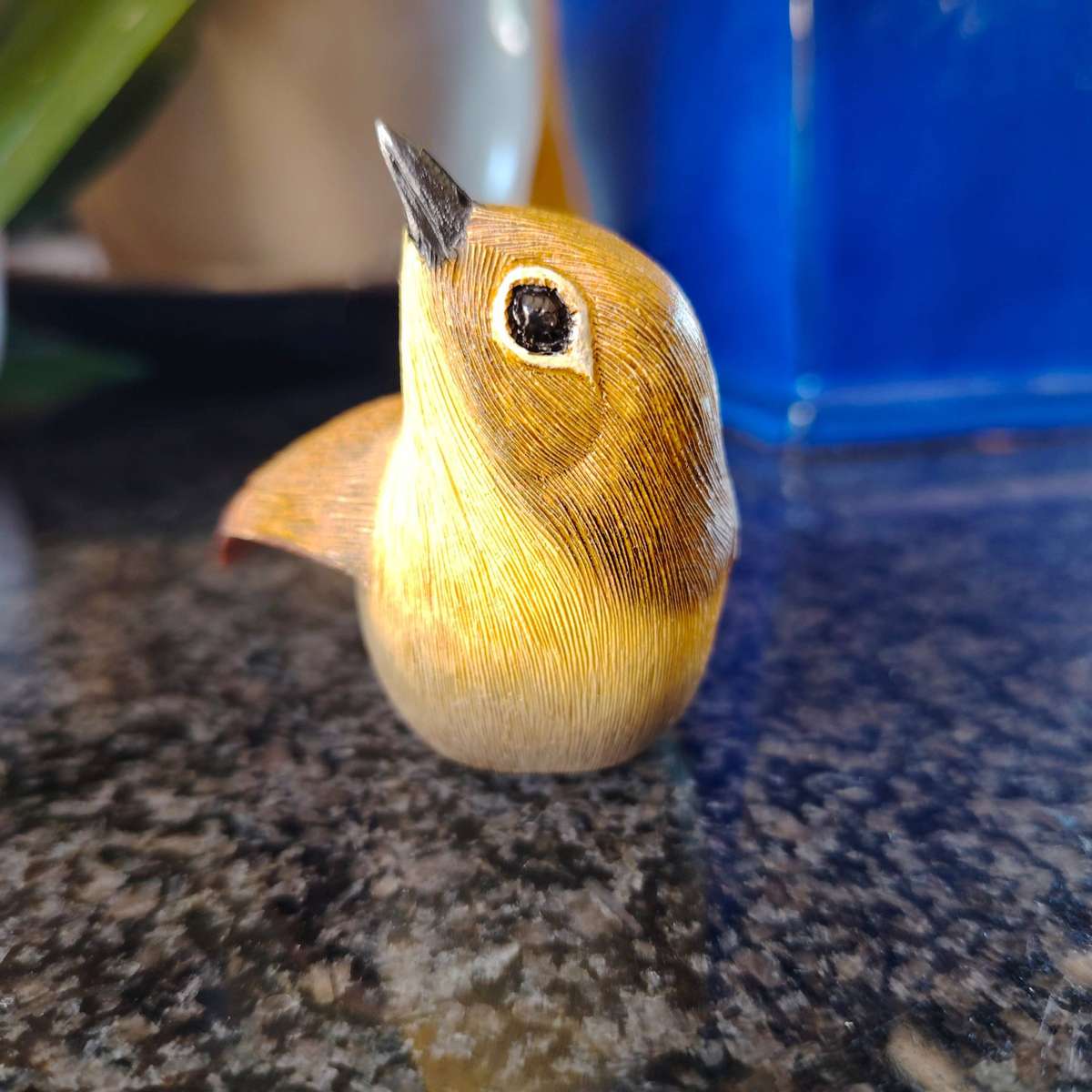 Feathers of Knysna Friends Common Yellowthroat Bird Figurine