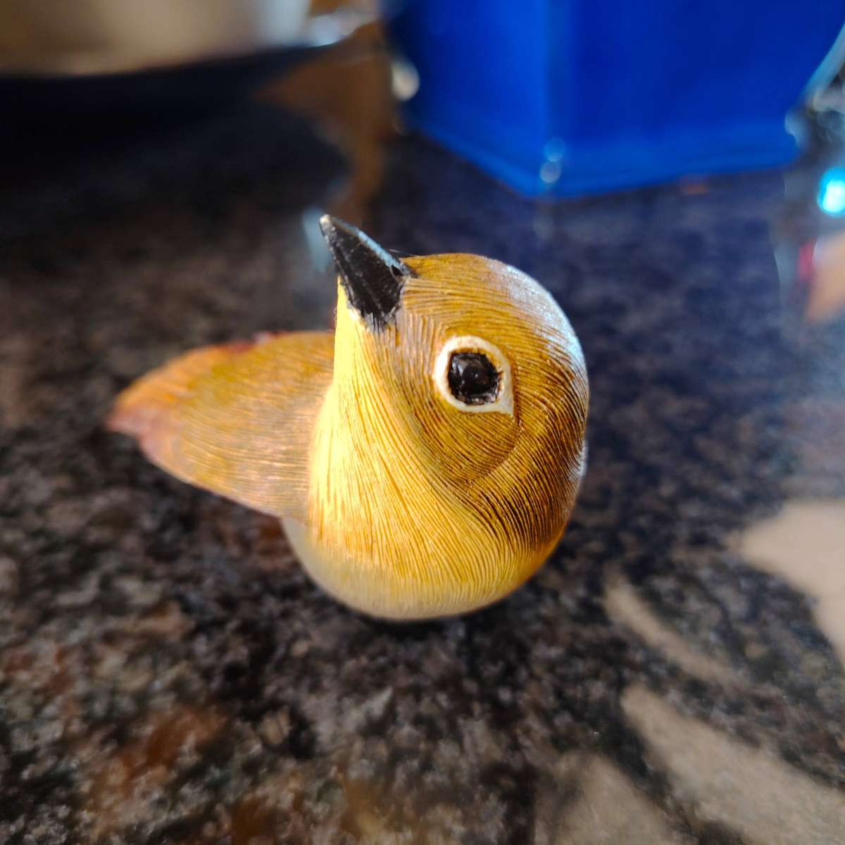 Feathers of Knysna Friends Common Yellowthroat Bird Figurine