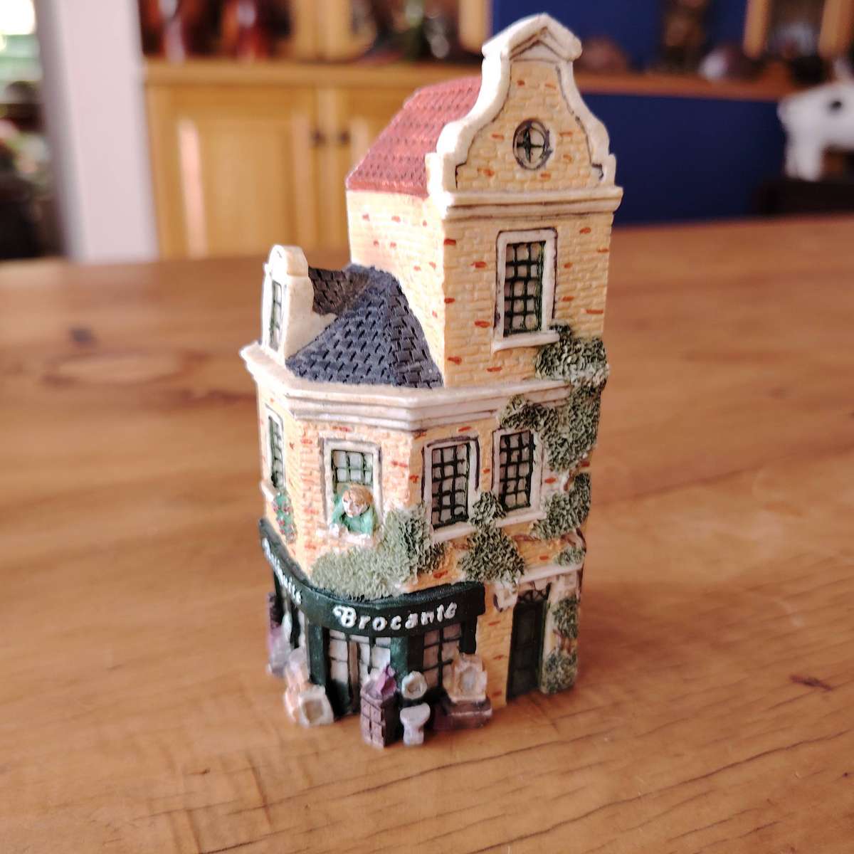 Antiquité Brocante Miniature Building by J Carlton