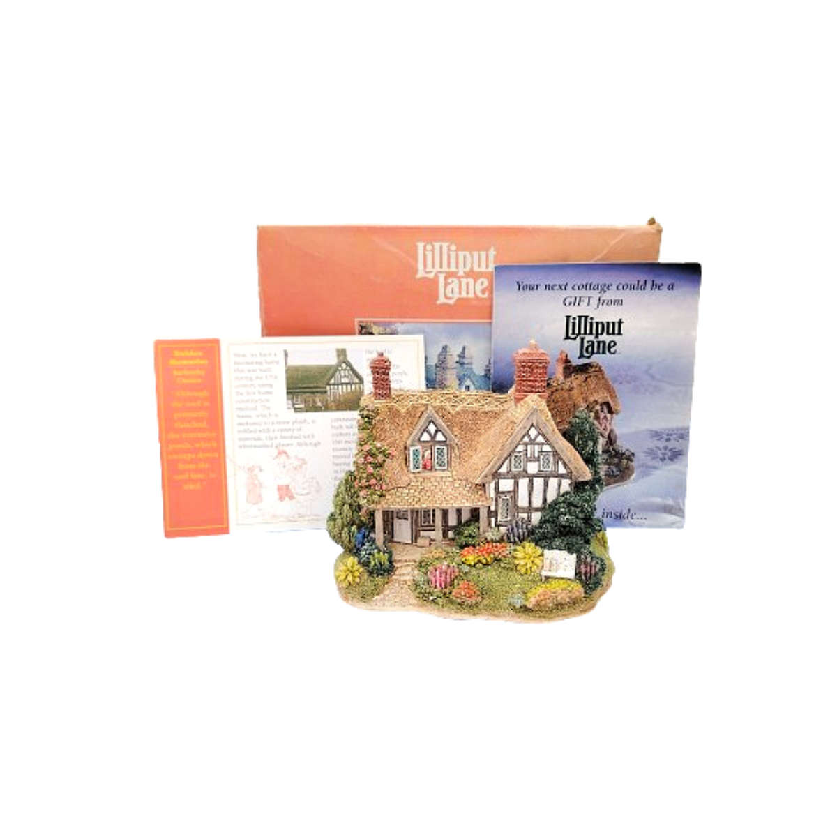 Lilliput Lane Miniature House Golden Memories Cottage