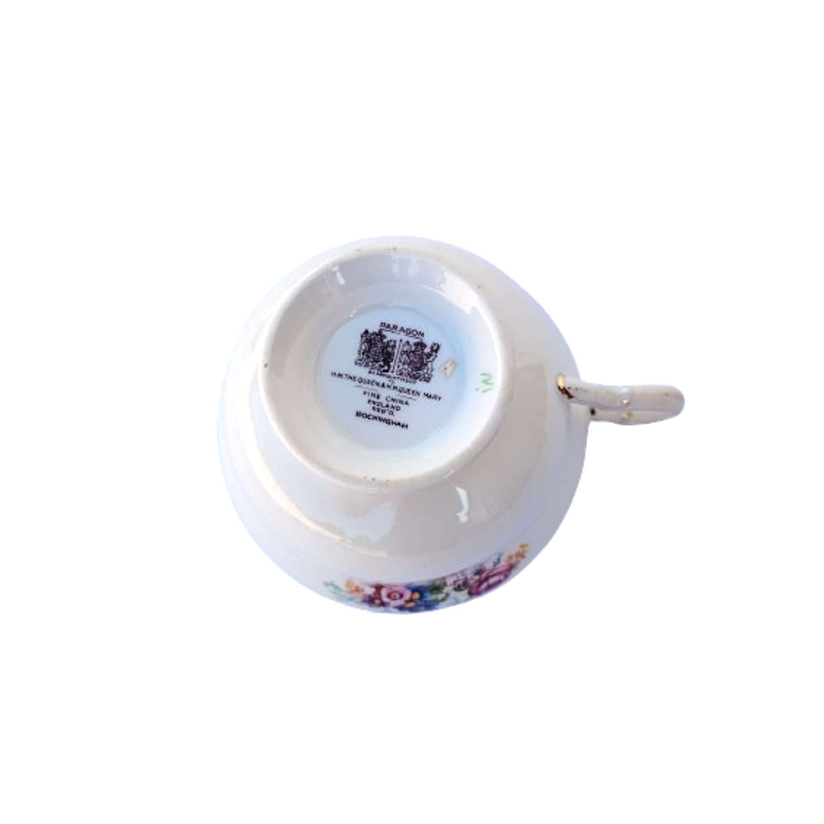 Paragon Fine Bone China Green Rockingham Tea Set