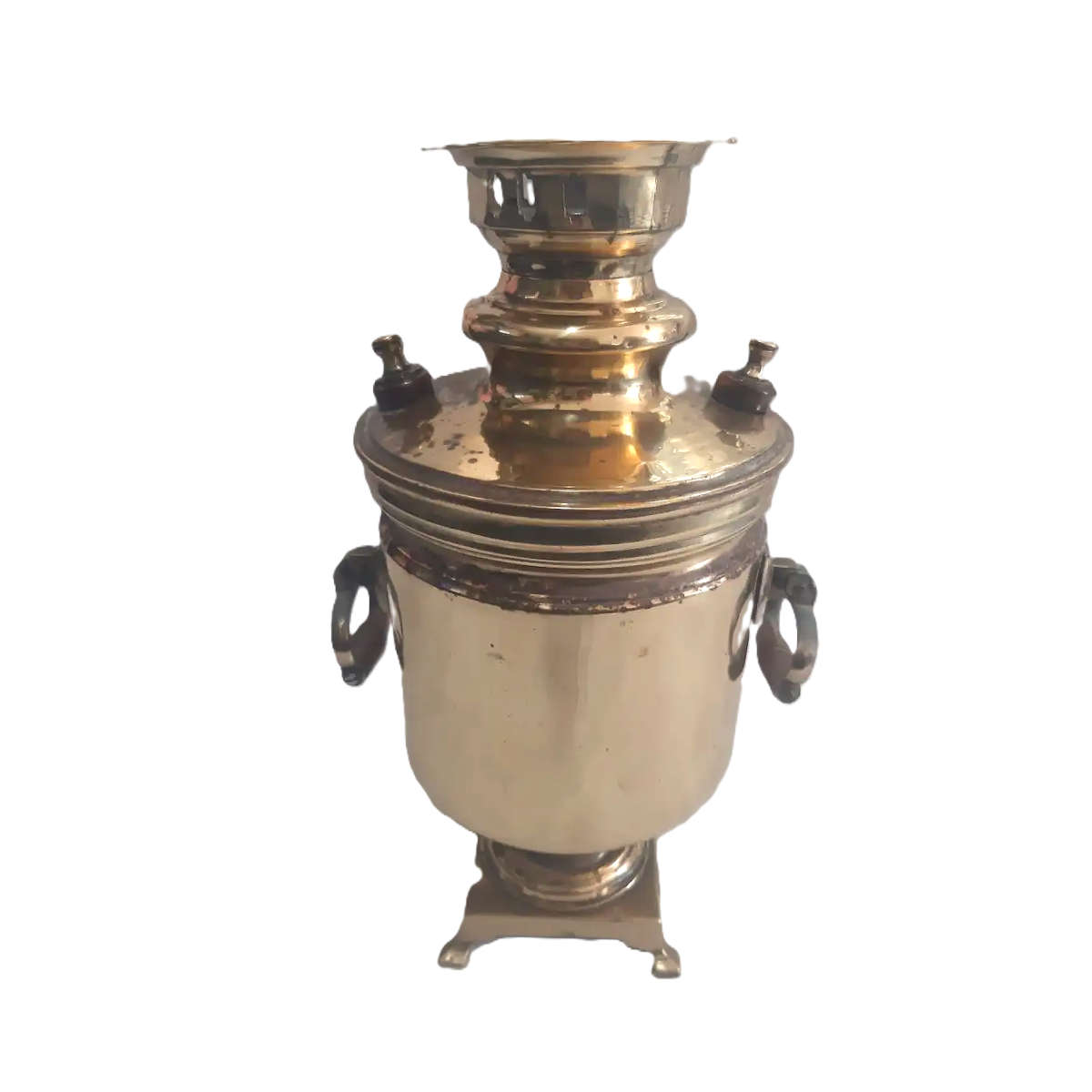 Imperial Russian Brass Samovar 1920s - 1930s