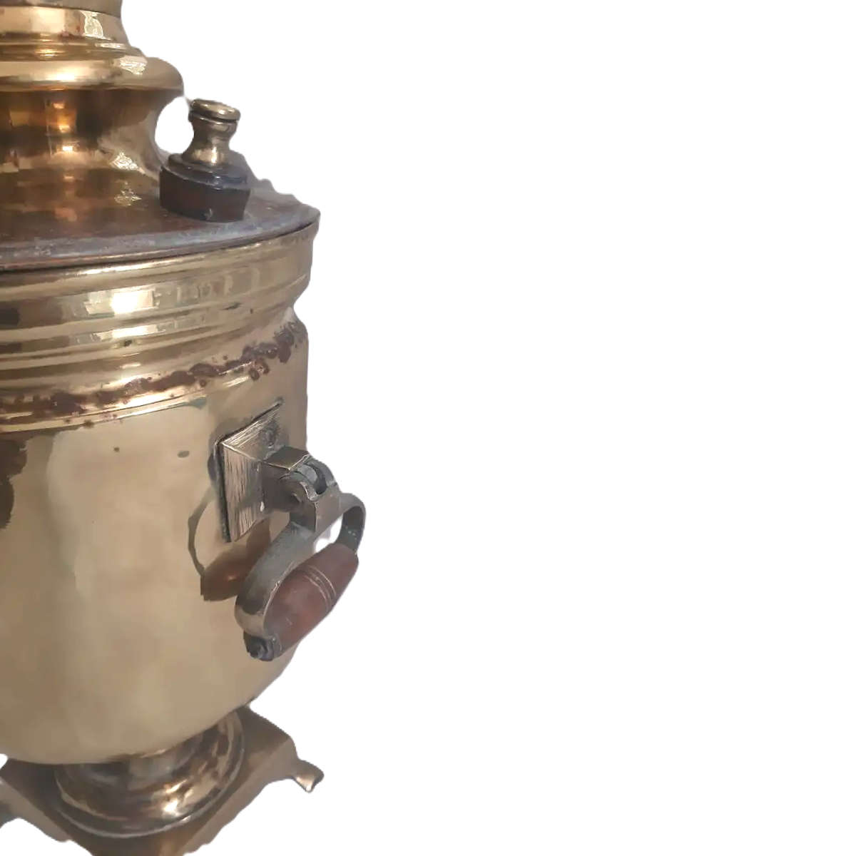 Imperial Russian Brass Samovar 1920s - 1930s