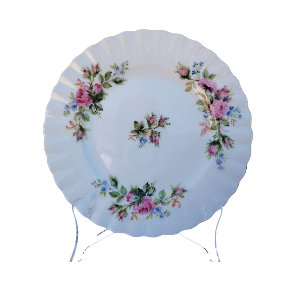 Royal Albert Moss Rose Trio