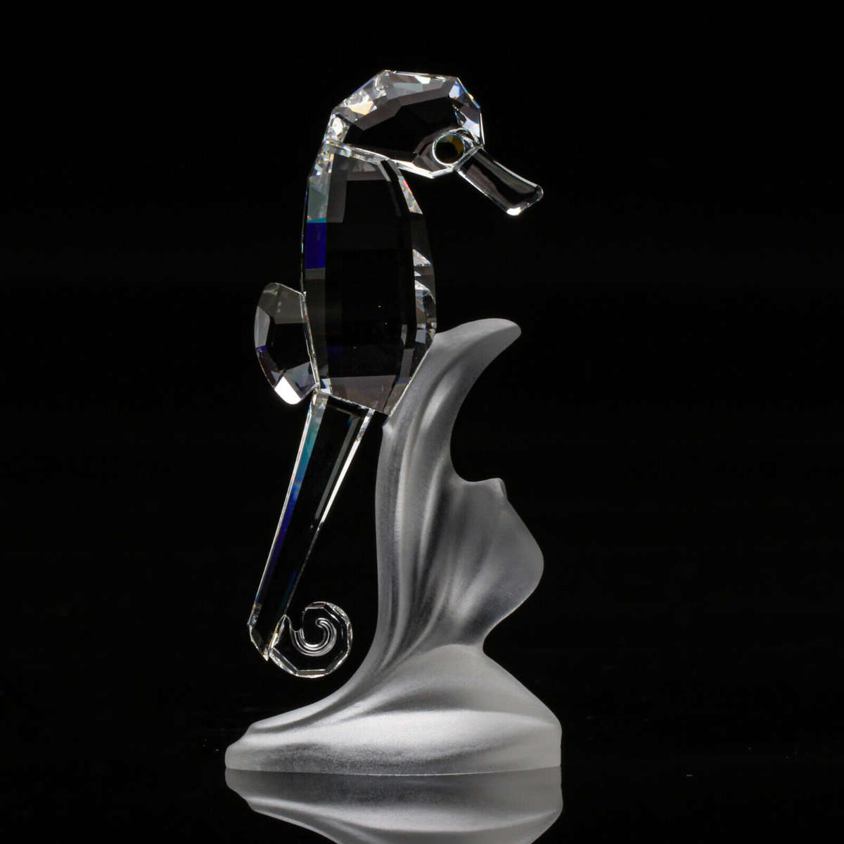 Swarovski Crystal Figurine Seahorse South Sea Aquatic Worlds