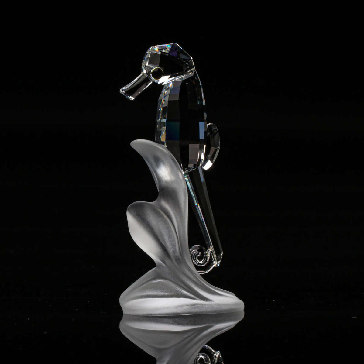 Swarovski Crystal Figurine Seahorse South Sea Aquatic Worlds