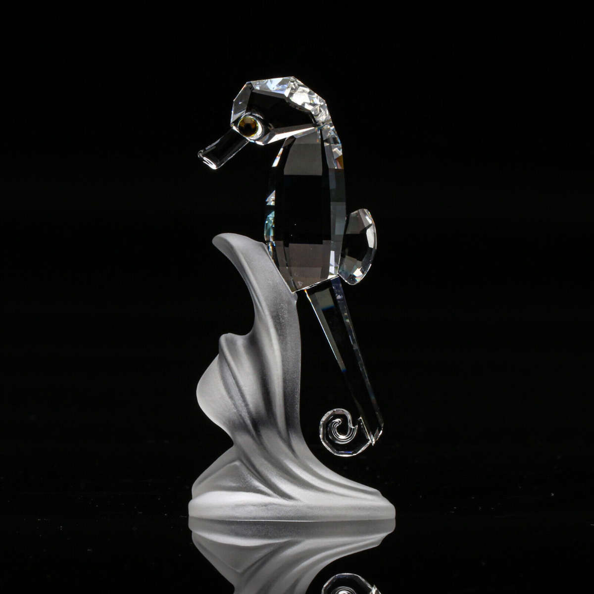 Swarovski Crystal Figurine Seahorse South Sea Aquatic Worlds