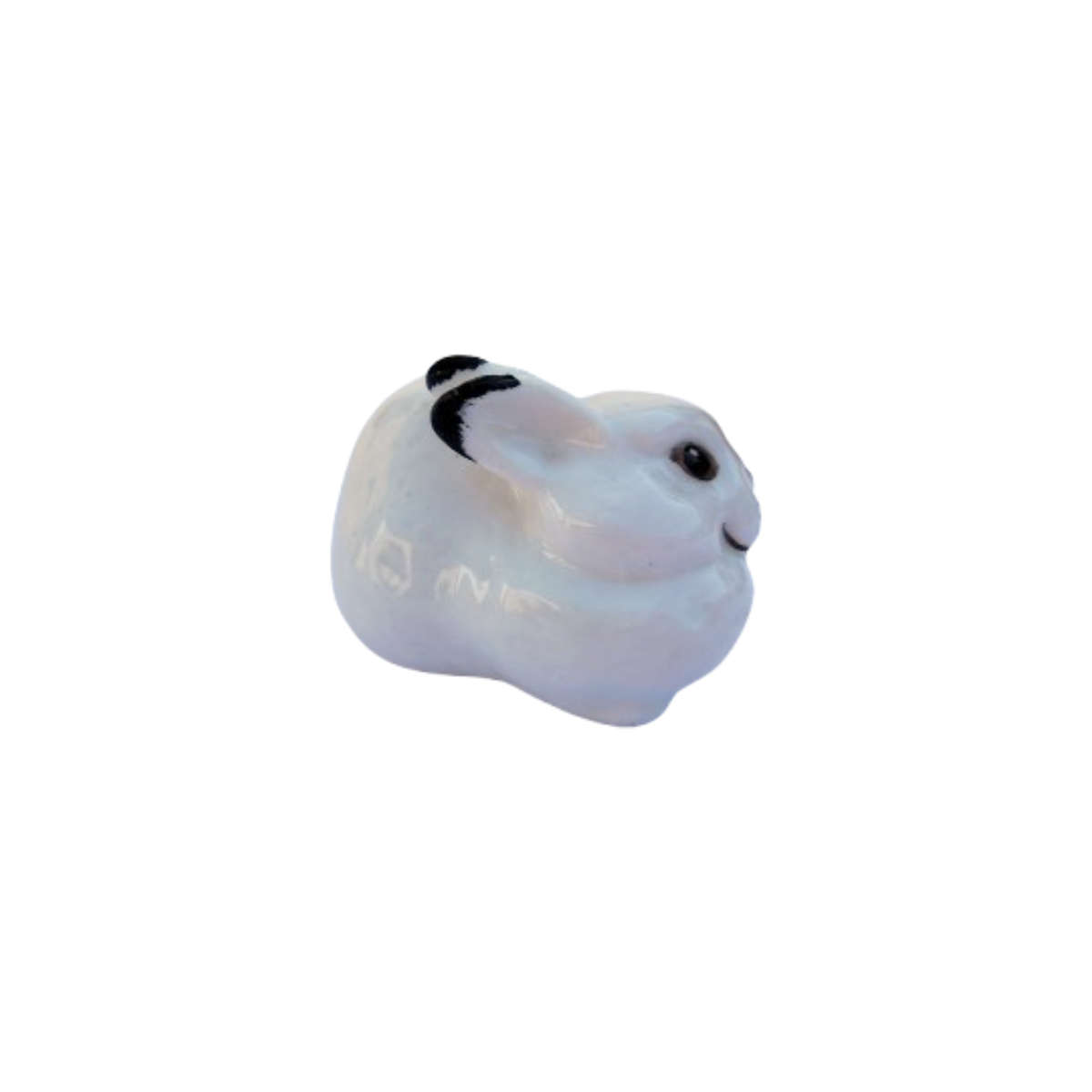 Lomonosov USSR Porcelain White Snow Bunny Rabbit