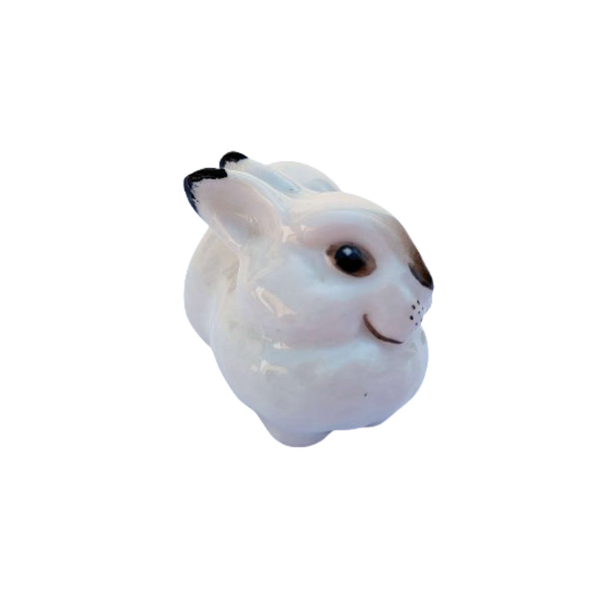 Lomonosov USSR Porcelain White Snow Bunny Rabbit