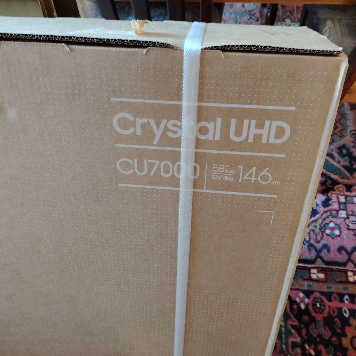 Samsung 58" Crystal Smart UHD 4K CU7000 (2023) UA58CU7000