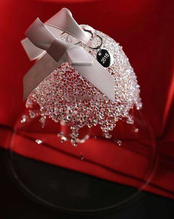 Swarovskis very first Christmas Bell Ornament. 2015