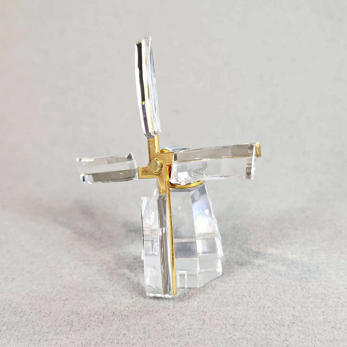 Swarovski Crystal 18k Gold Plated, Windmill Memories Journeys