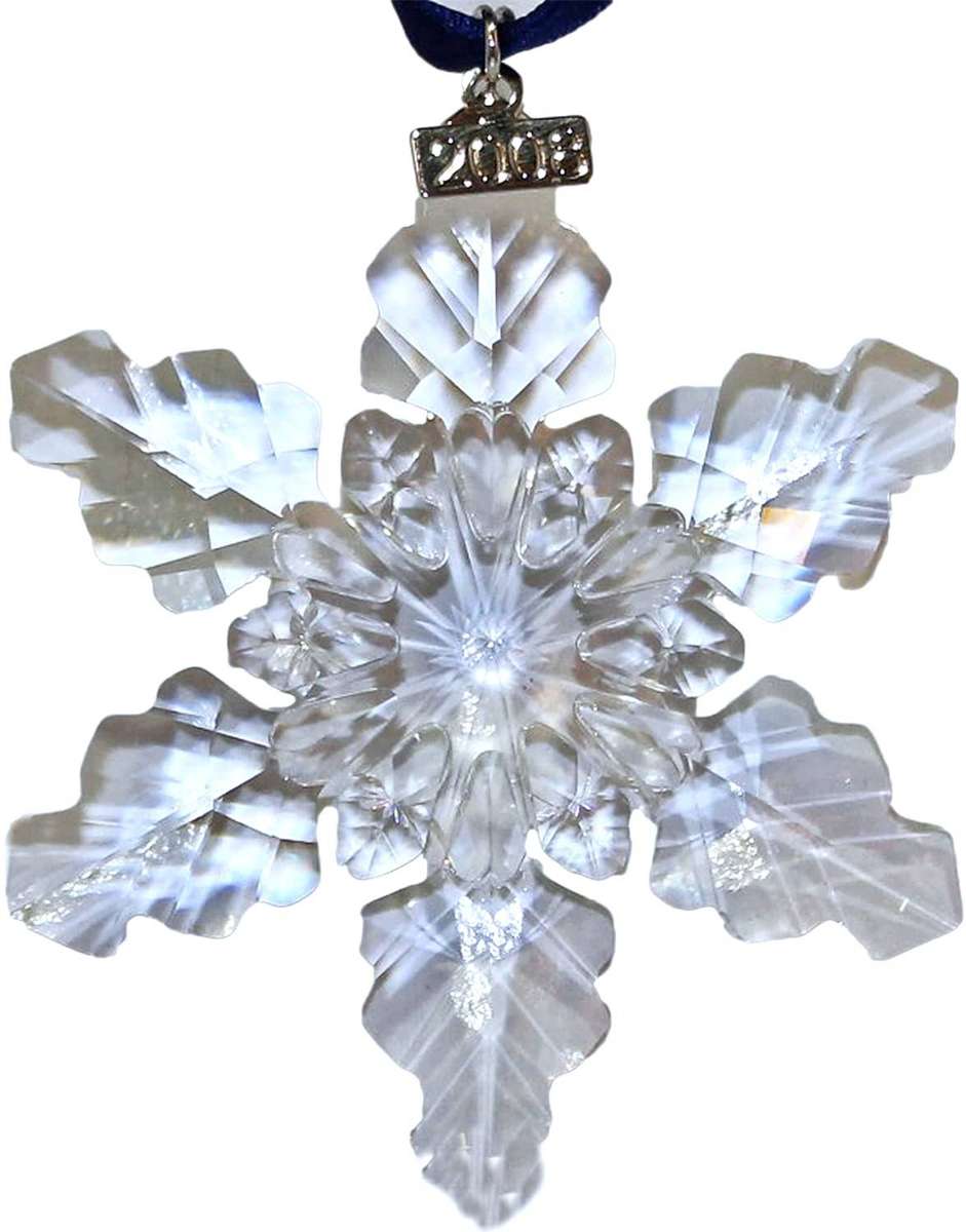 Swarovski Annual Edition Christmas Ornament  2008 Large Star