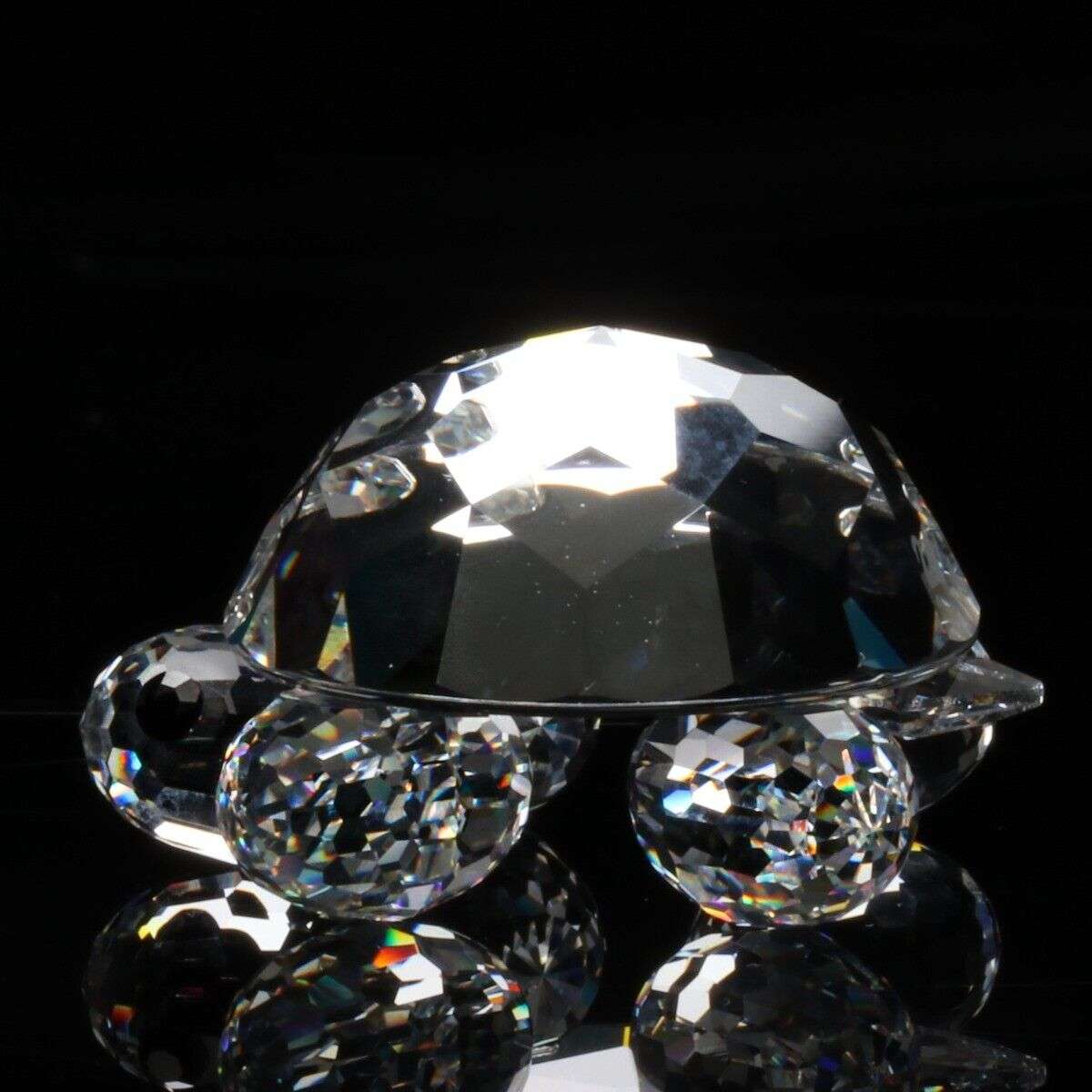 Swarovski Crystal Small Tortoise Turtle Endangered Species