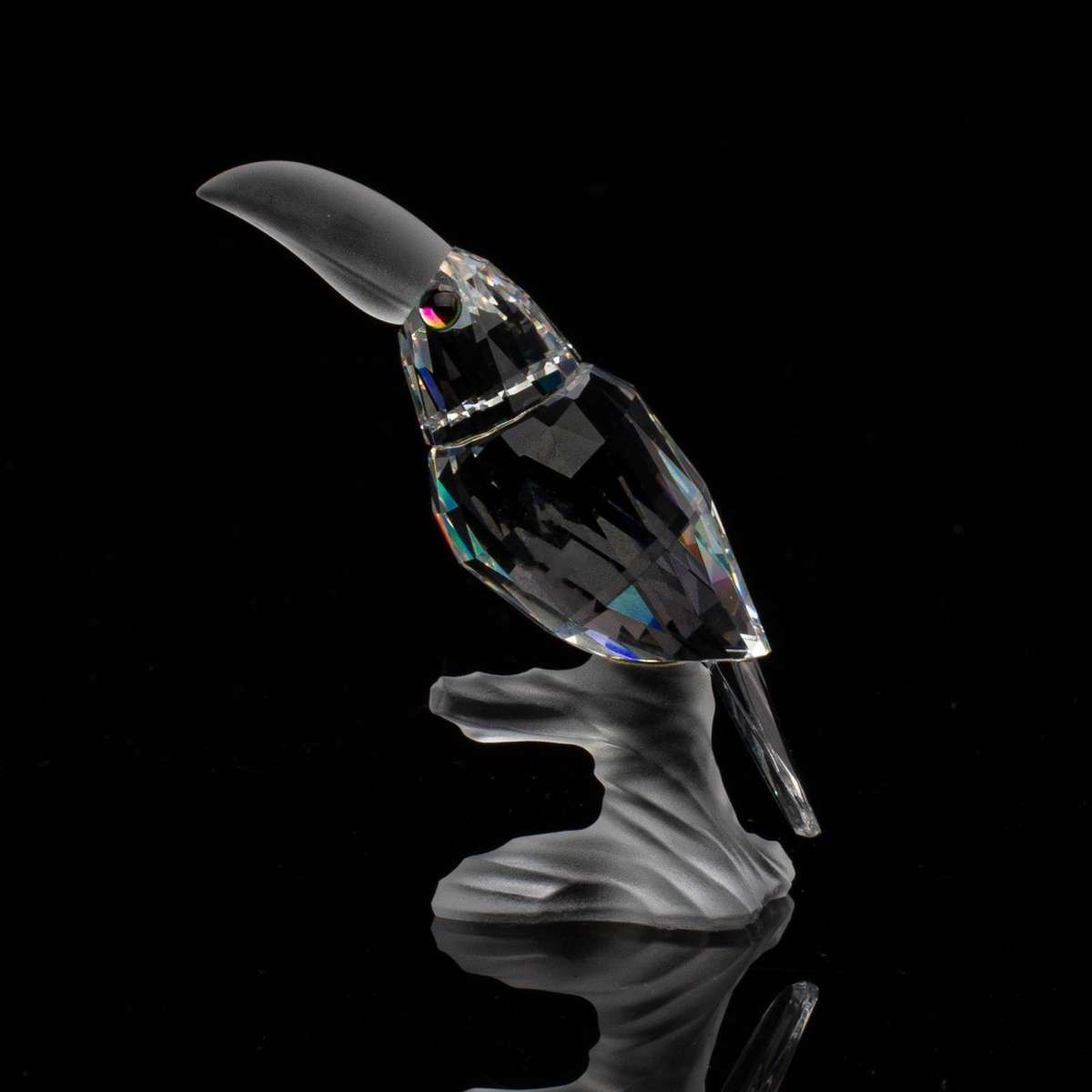 Swarovski Silver Crystal Clear Toucan part of the Up in the Trees