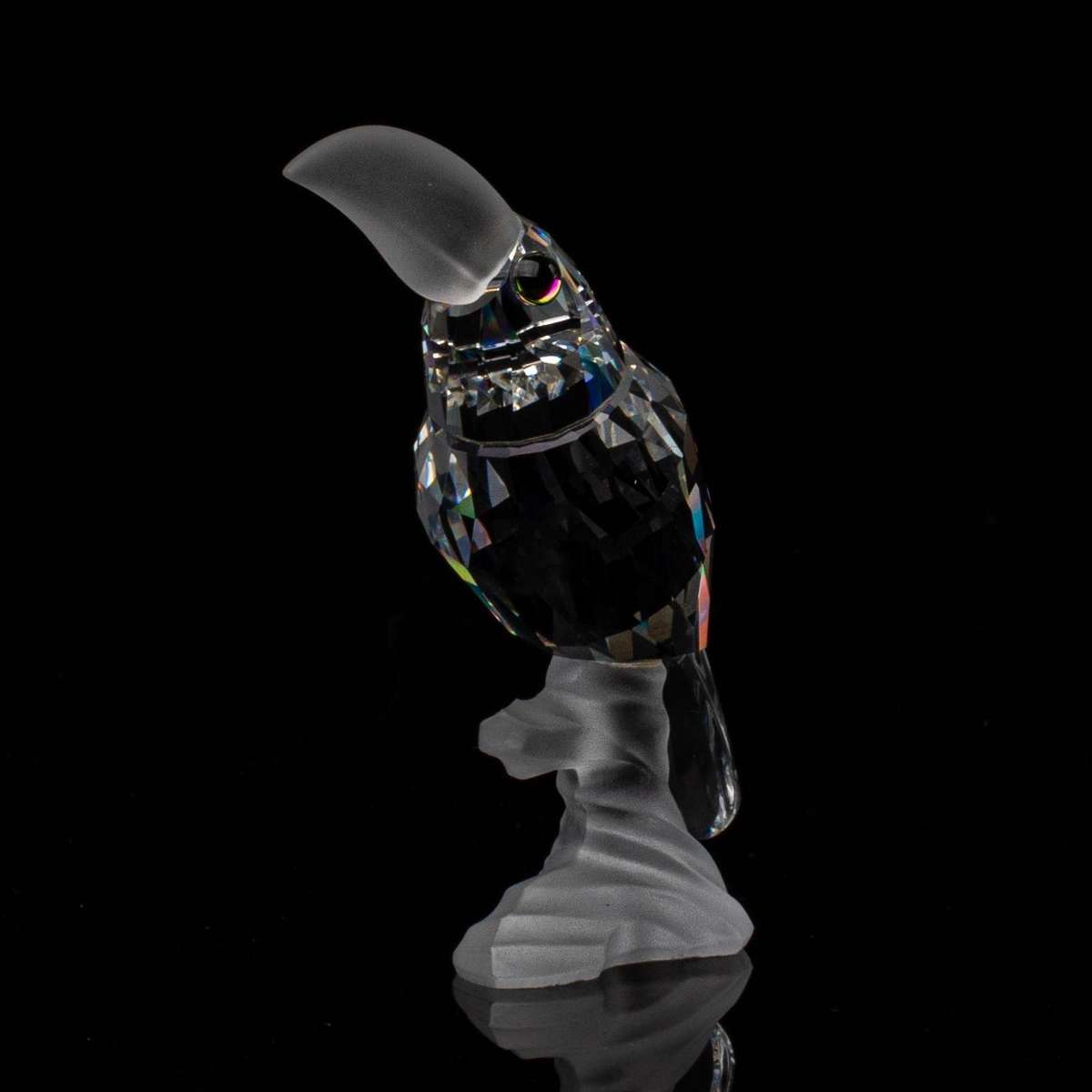 Swarovski Silver Crystal Clear Toucan part of the Up in the Trees