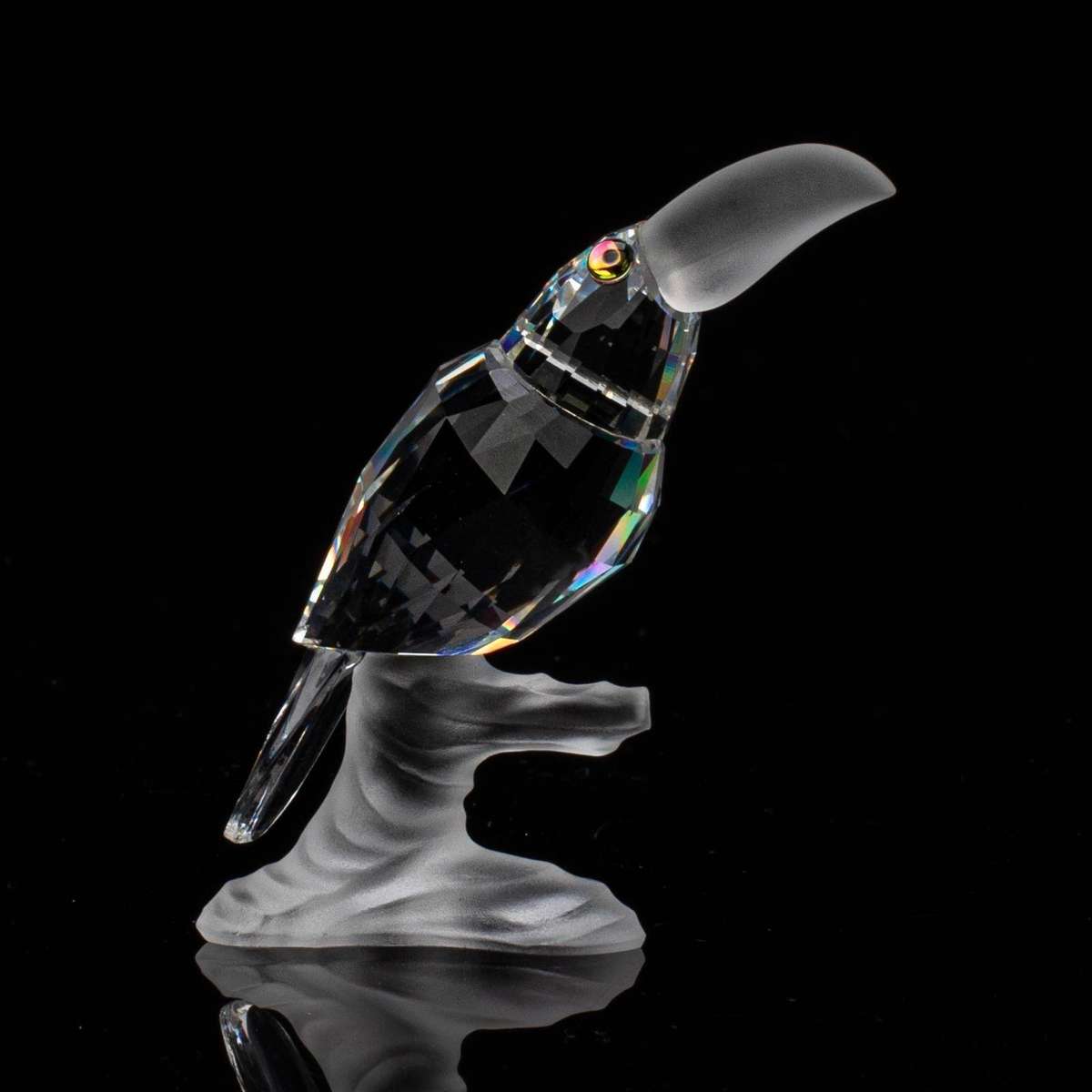 Swarovski Silver Crystal Clear Toucan part of the Up in the Trees