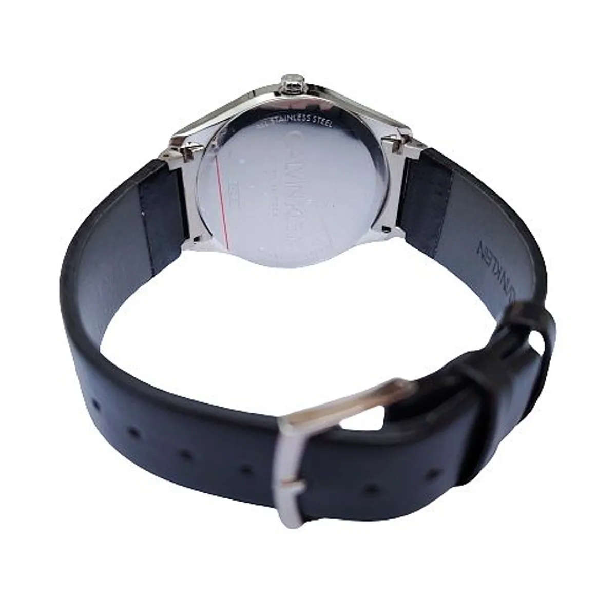 Calvin Klein Unisex Classic Watch 38MM Silver Leather K4D211C6