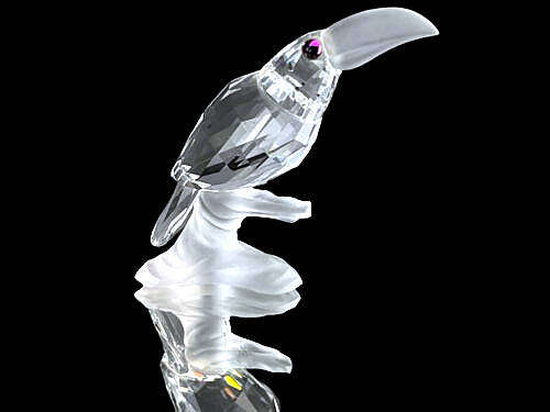 Swarovski Silver Crystal Clear Toucan part of the Up in the Trees