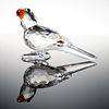 Swarovski Crystal Parrot Fire Opal Beak