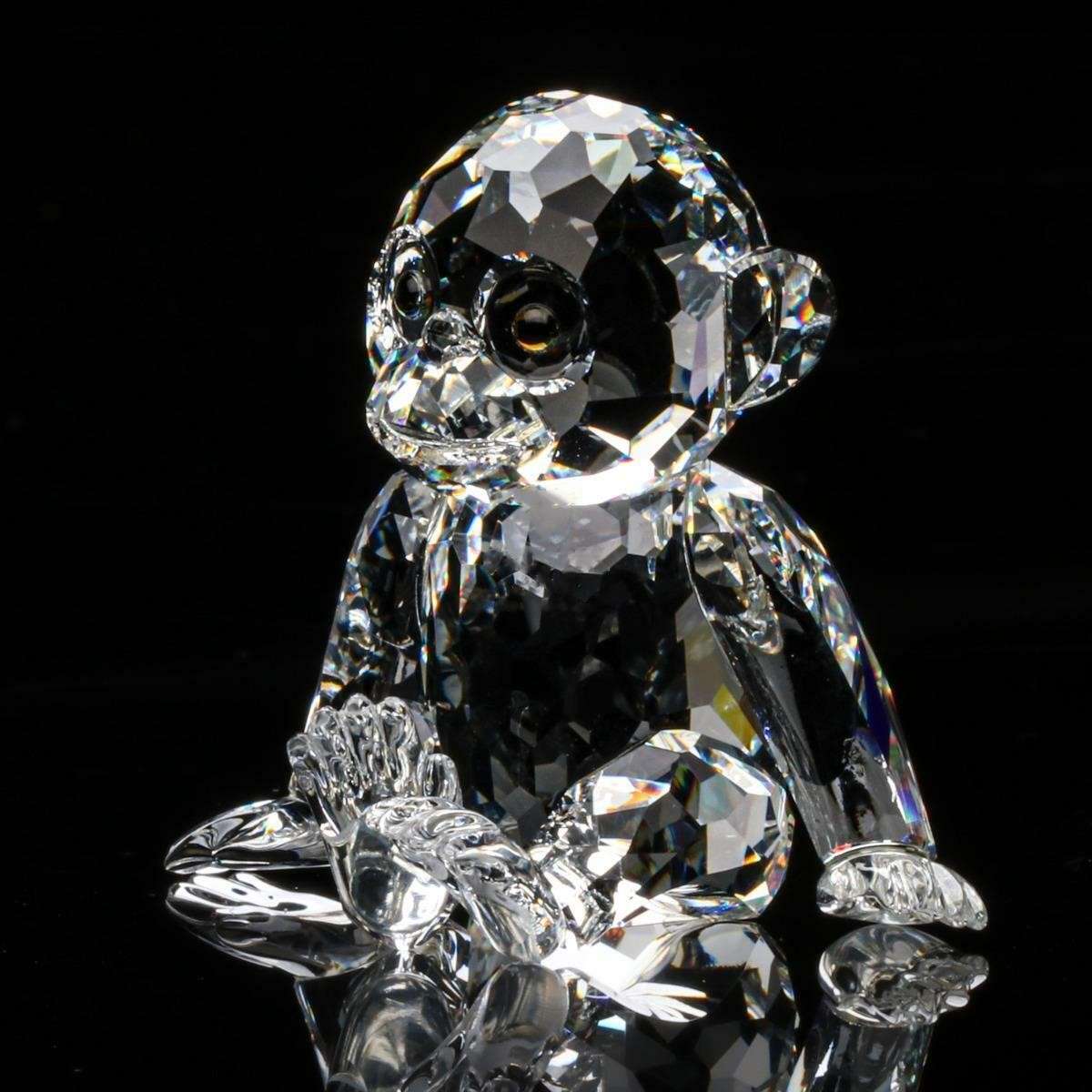 Swarovski Crystal Swarovski Chimpanzee African Wildlife