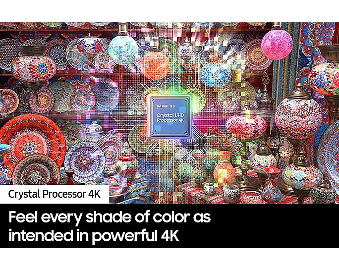 Samsung 58" Crystal Smart UHD 4K CU7000 (2023) UA58CU7000