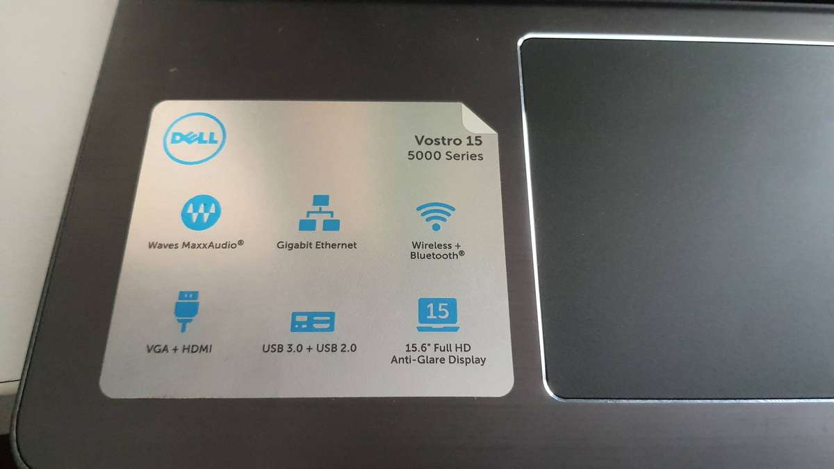 Dell I5 7th Gen Laptop (As spares)