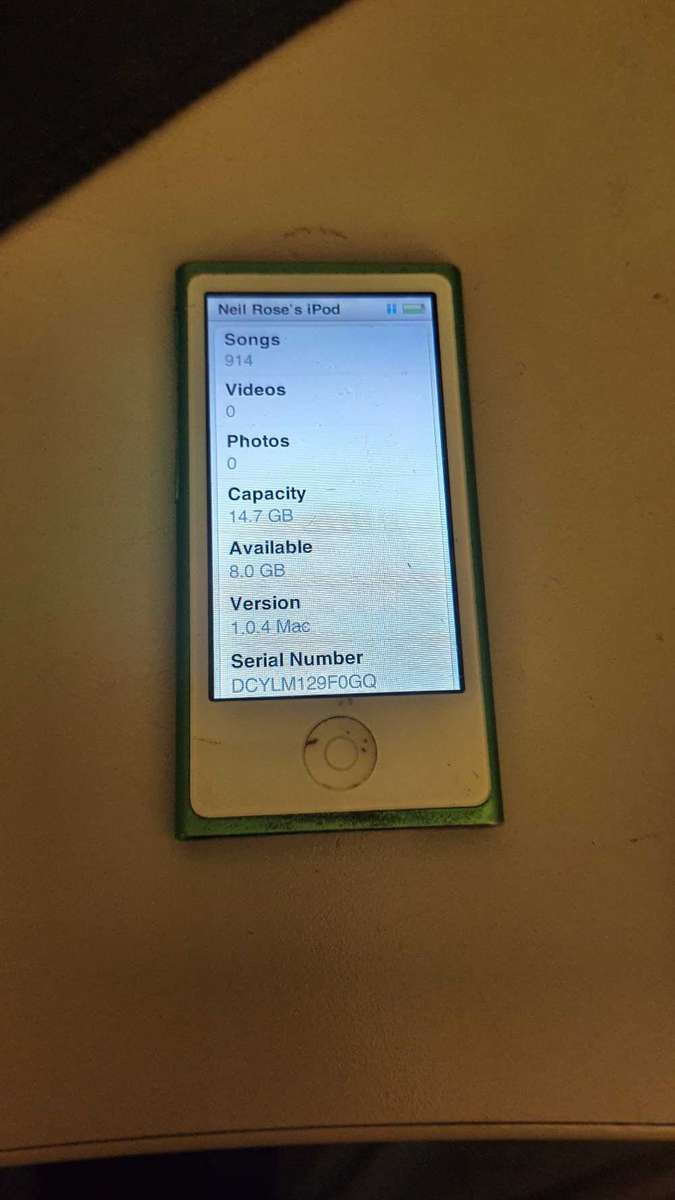 Ipod Nano 7th Generation