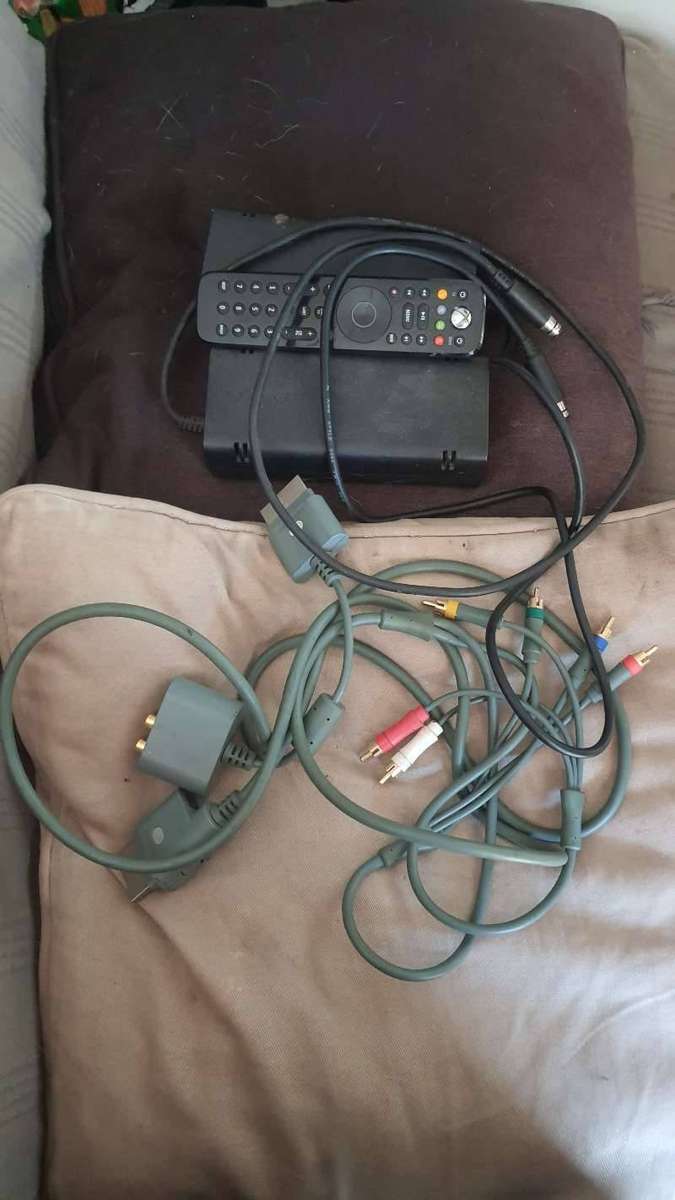 Xbox power adapters and av cables