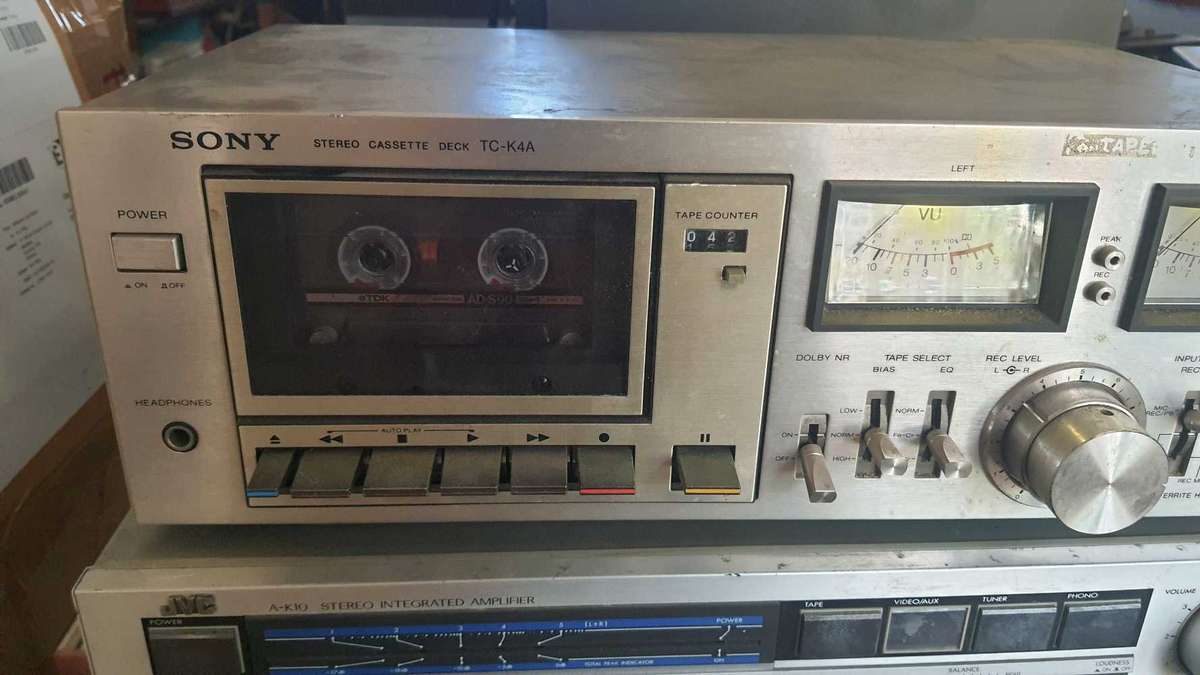 Sony Stereo Cassette Deck TC-K4A (Needs repairs)