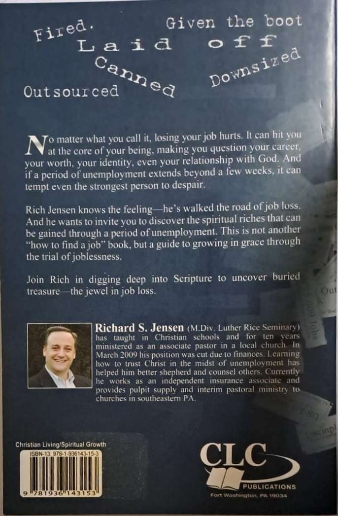Book - Finding the Jewel in Job Loss - Richard S. Jensen