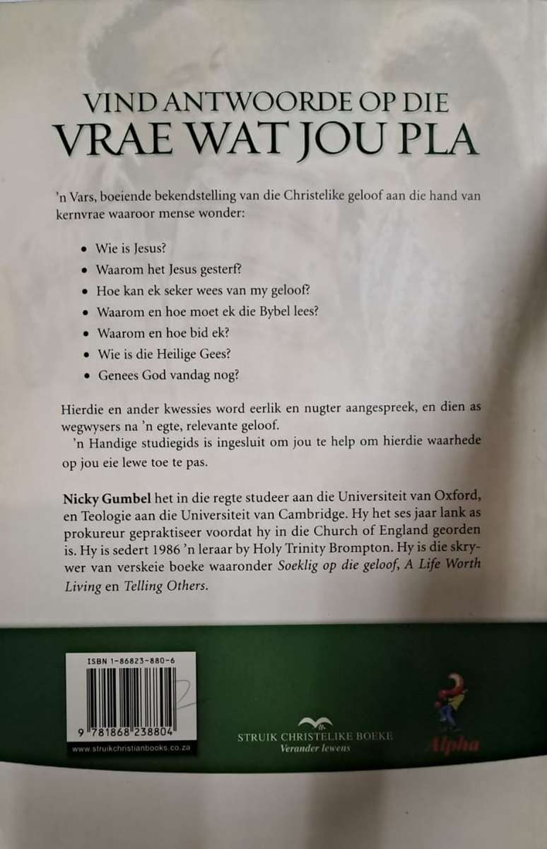 Book - Die soeke na Waarheid. - Nicky Gumbel