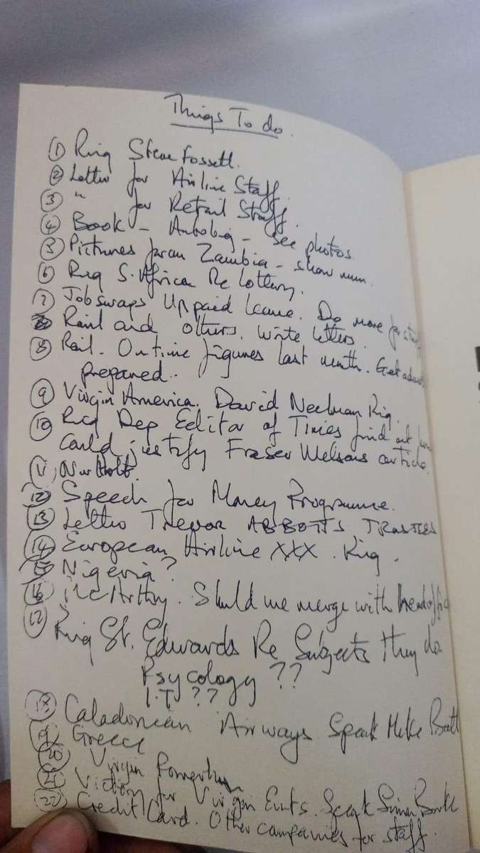 Book - Richard Branson - Business Stripped Bare.