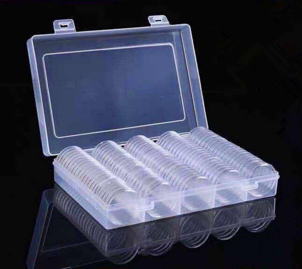 Coin Capsules 22.5mm, Box 90pcs.