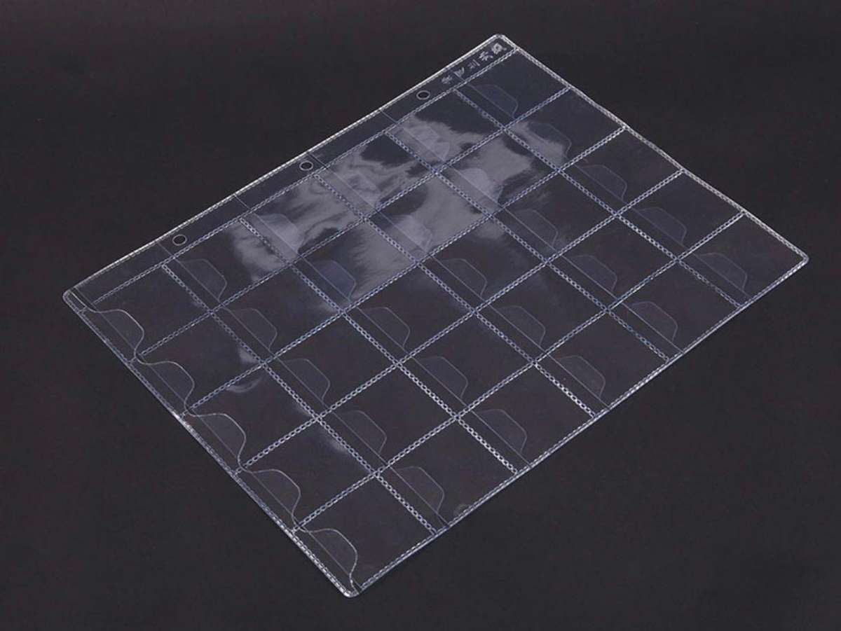 10pcs A4 Universal Coin Album pegs, 30 Pocket Page.