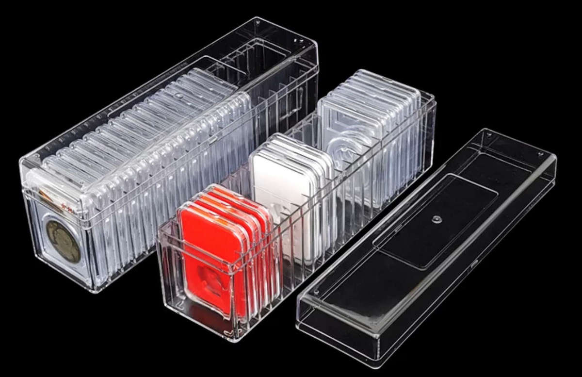 Graded Coin Container Type Box. (Can Hold 20 pcs)