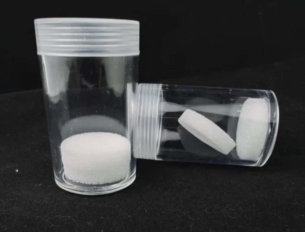 27mm coin tube clear