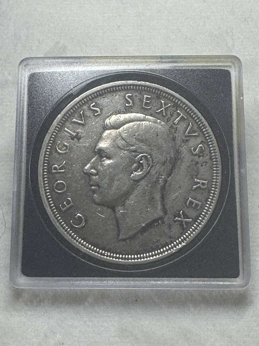 South African 1948  5 Shilling.
