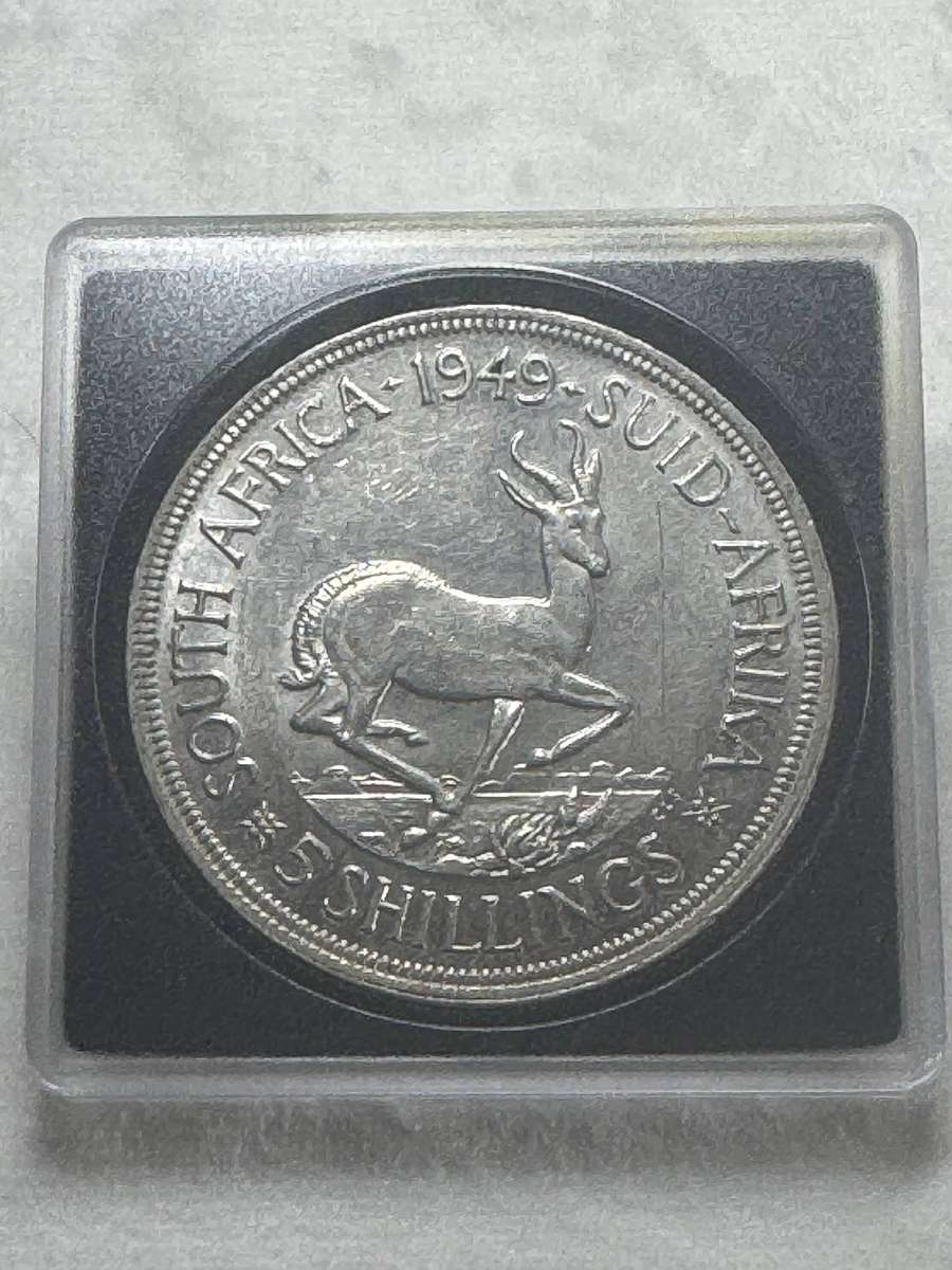 South Africa 1949  5 Shilling.
