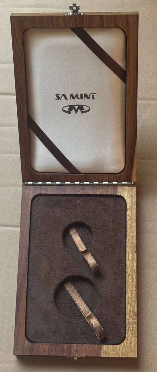 2008 South African MINT Box for Mandela Coins.